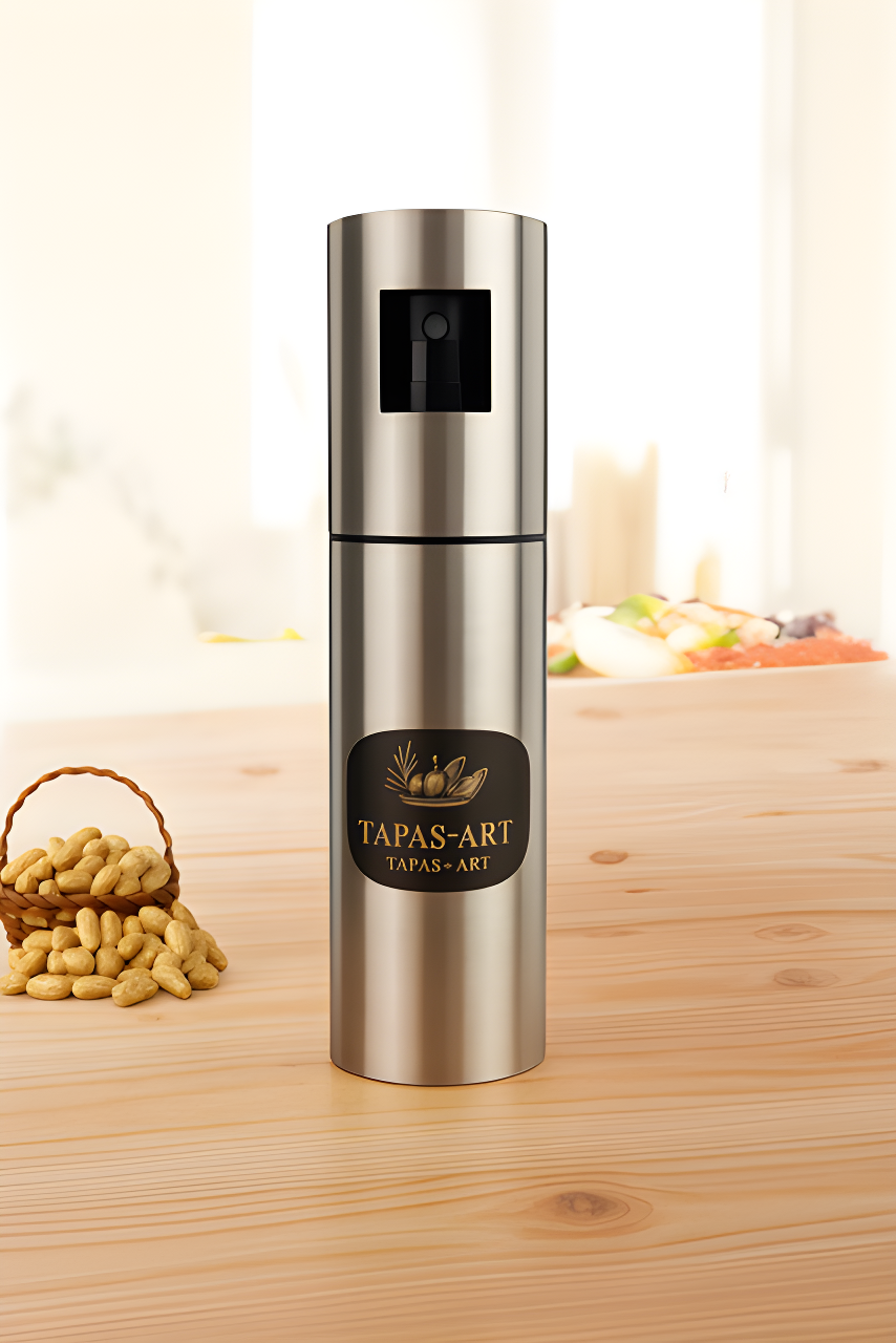 TapasArt RVS olie sprayer - precies doseren, gezonder koken